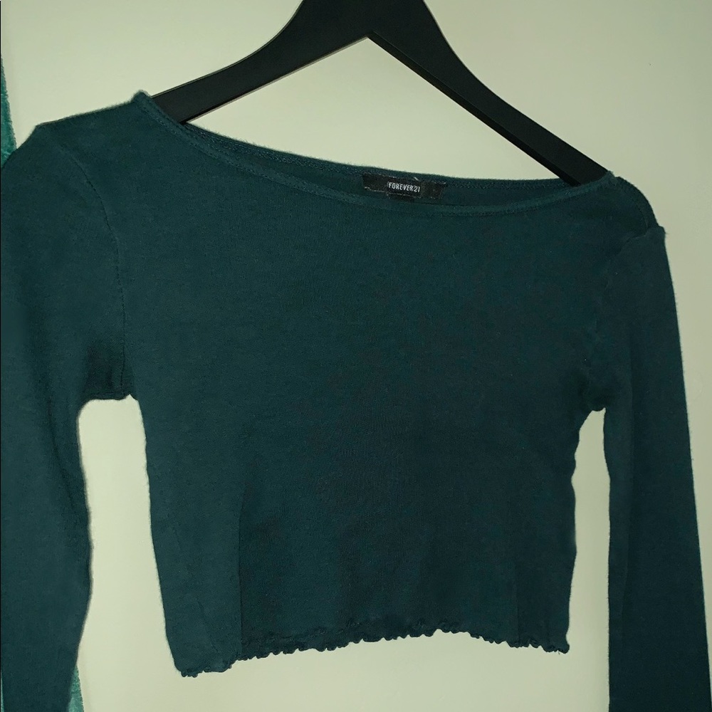 Crop top long sleeve croptop